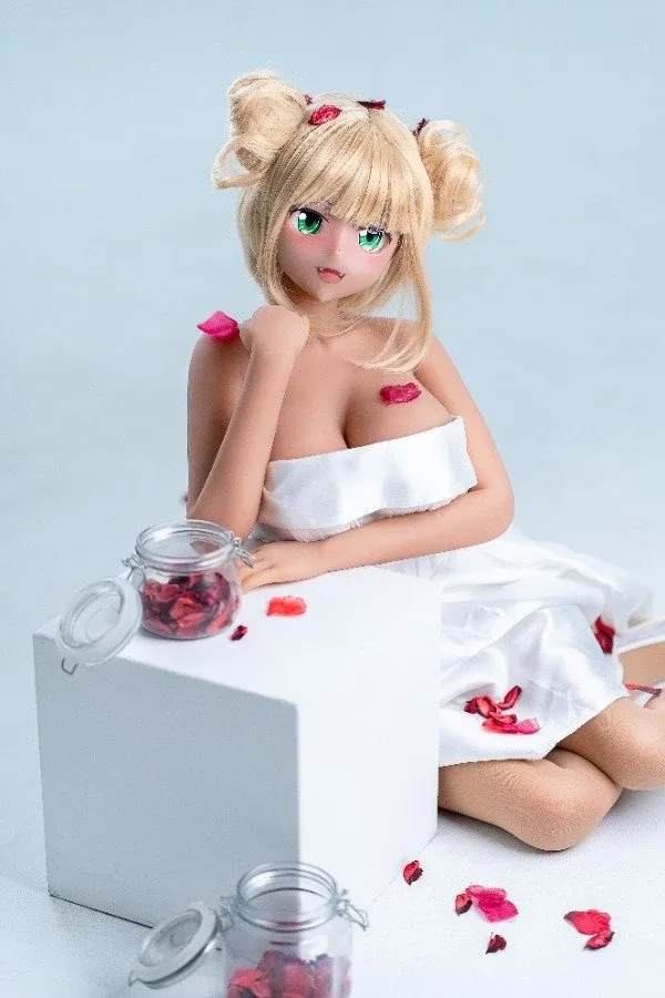 Sexy Blonde Busty Anime Sex Doll Laila 155cm view 5