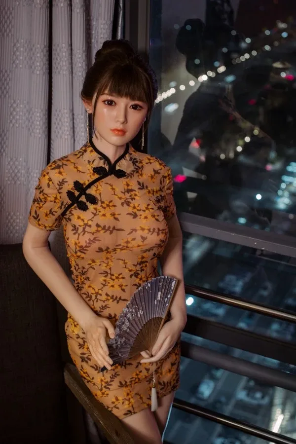 Realistic Full Silicone Chinese Sex Doll Leona 160cm (Replaceable with Head and Body) view 5