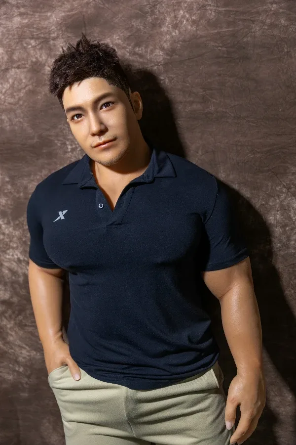 Silicone Male Sex Doll Xiong 170cm / 5ft 7 (Seamless Head-body Connection, Movable Jaw With Oral Structure) view 2
