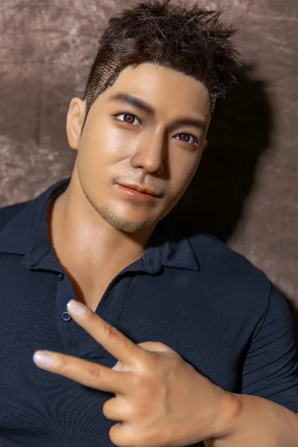 Silicone Male Sex Doll Xiong 170cm / 5ft 7 (Seamless Head-body Connection, Movable Jaw With Oral Structure) view 6