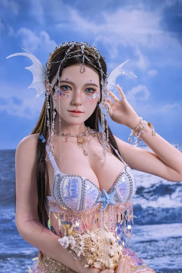 Full Silicone Mermaid Princess Anime Sex Doll Nalani 160cm (Replaceable with Head and Body) view 4