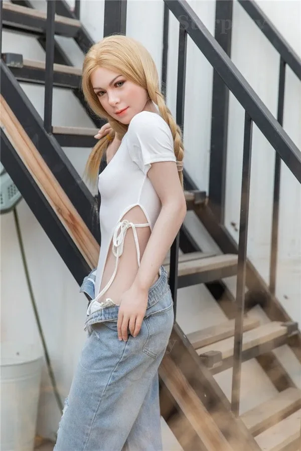Small Tits A Cup Blonde Tall Sex Doll 171cm view 5