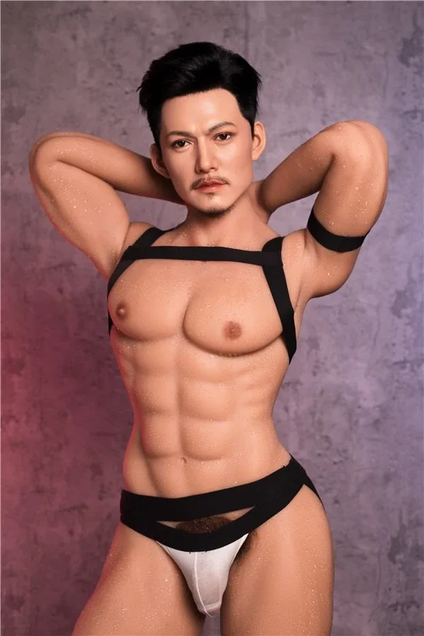 Realistic Mature Handsome Muscular Male Doll Lucas 180cm / 5ft 11 (Silicon Head) view 3