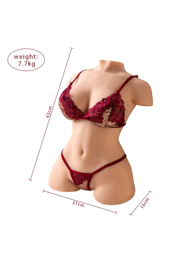 16.97lb Electric Sucking Vibrator Sex Doll Torso view 3