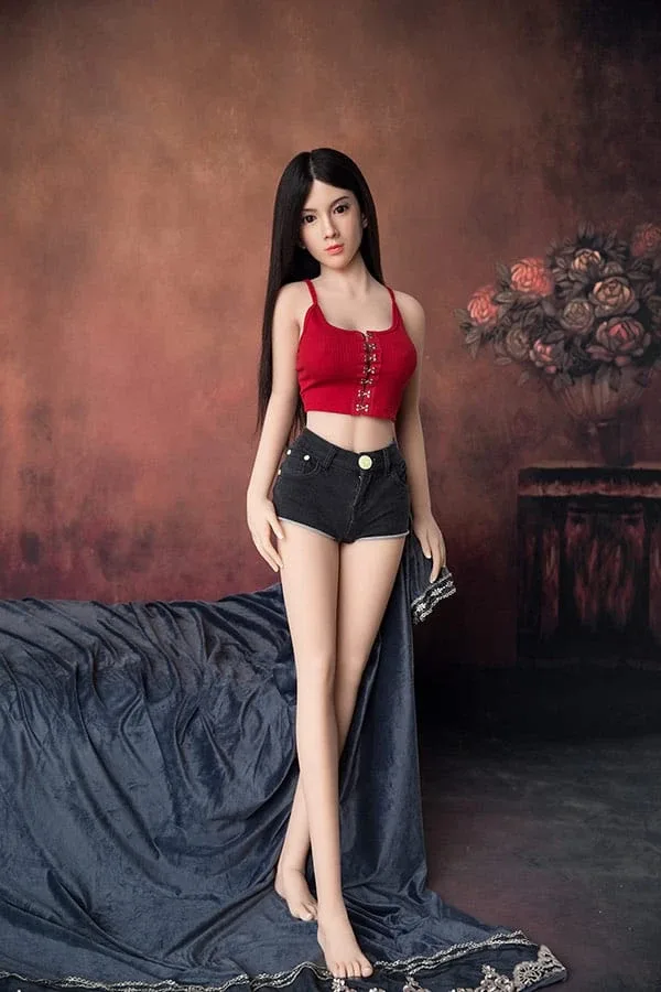 Realistic Chinese Small Tits  Sex Doll Addison 158cm  (Silicone head) view 4