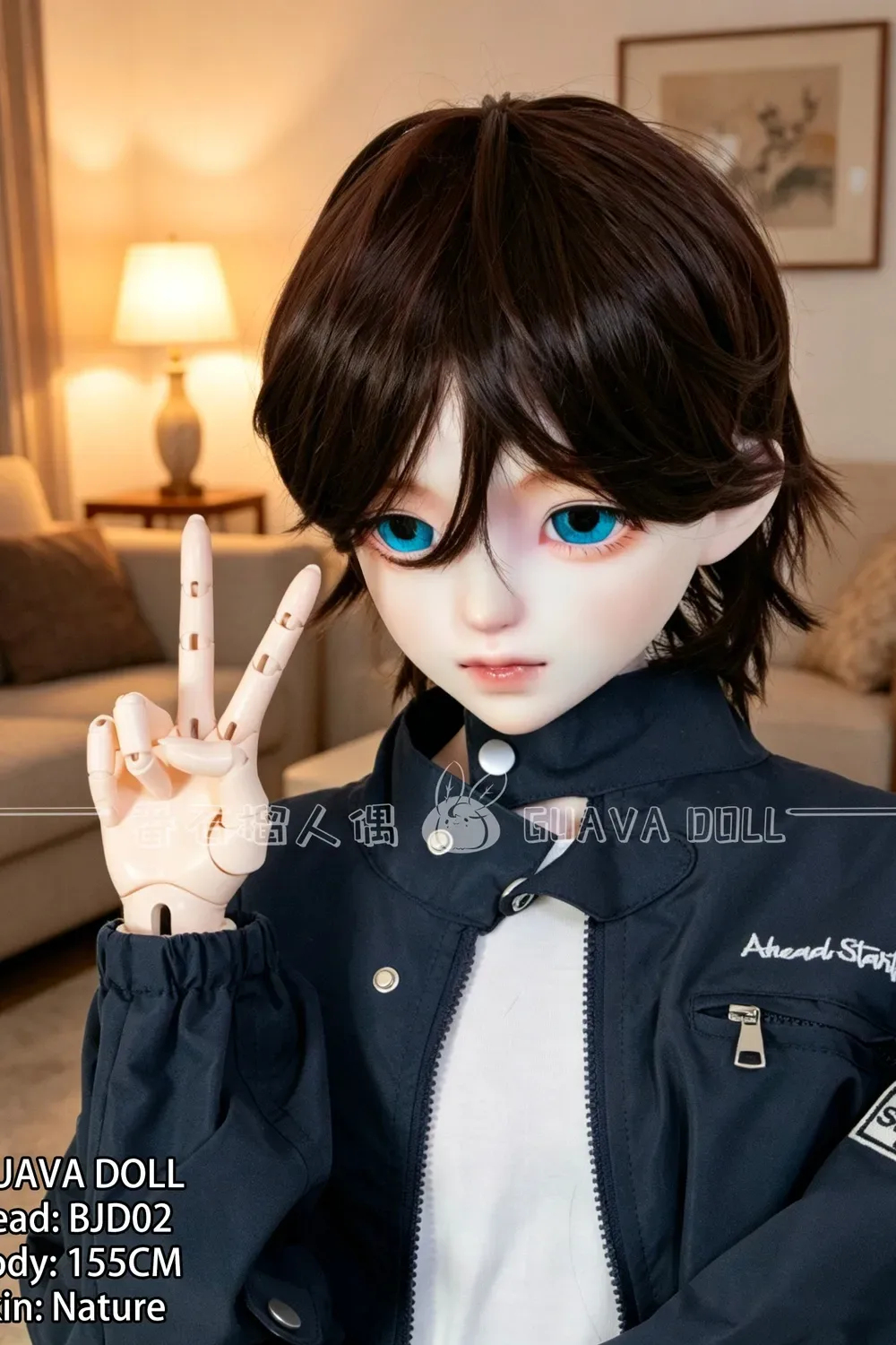 BJD02 – PVC 155cm/61.02″ 22kg/48.5lbs Sex Doll view 4