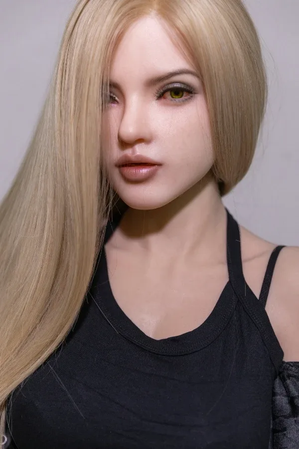 High End Silicone Blonde Sex Doll Vanya 166cm view 2
