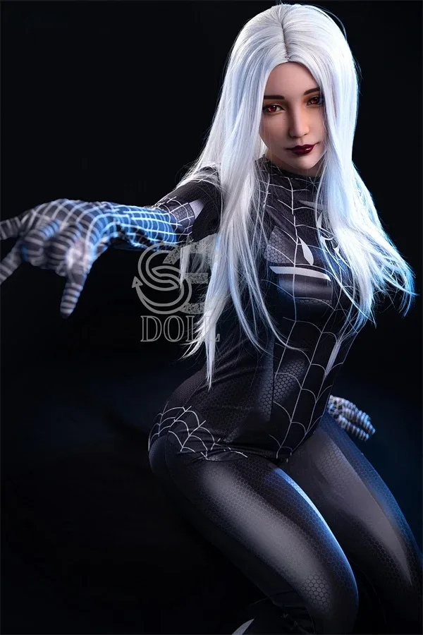 Busty Spiderman Cosplay Sex Doll Olivia 163cm view 5