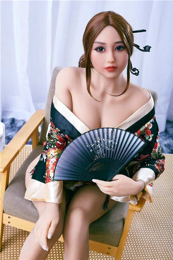 Life Size Sexy Blonde Asian Adult Love Doll Lainey 159cm
