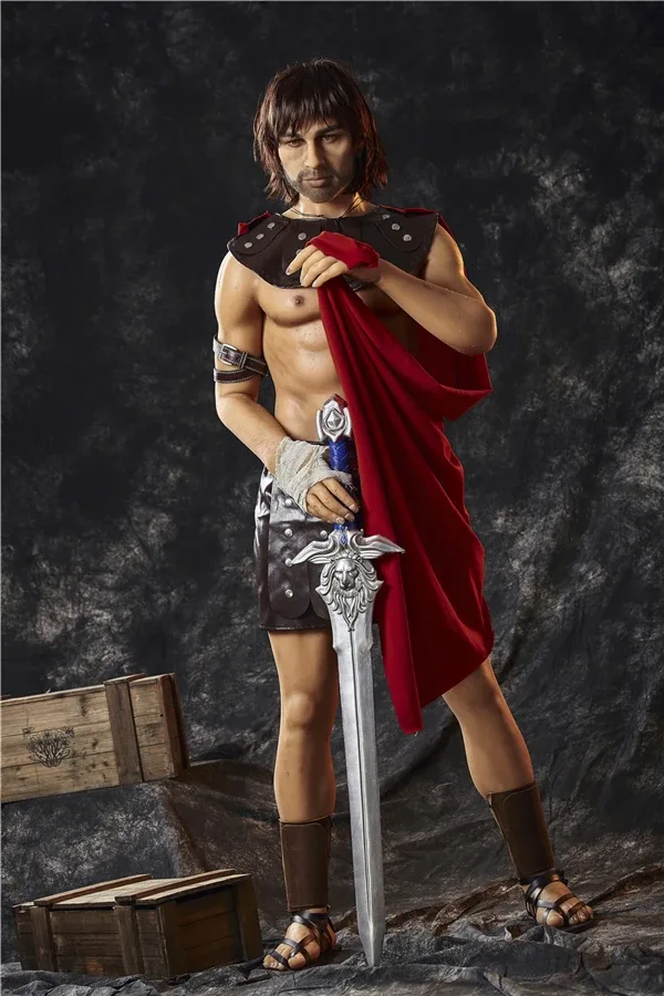 Fantasy Mature Muscular Male Sex Doll Liam 162cm / 5ft 3  (Silicone Head) view 2