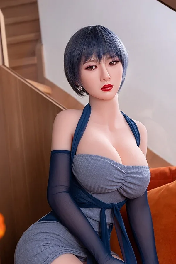 Sexy Mature Short Hair Sex Doll Kate 160cm (Silicone Head) view 5