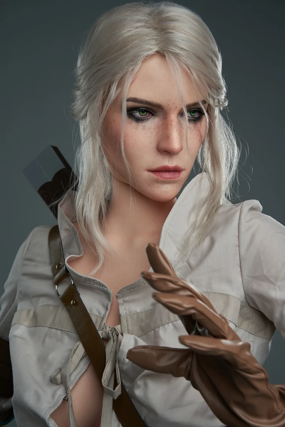 Hyper Realistic Witcher3 Ciri Sex Doll 168cm view 5