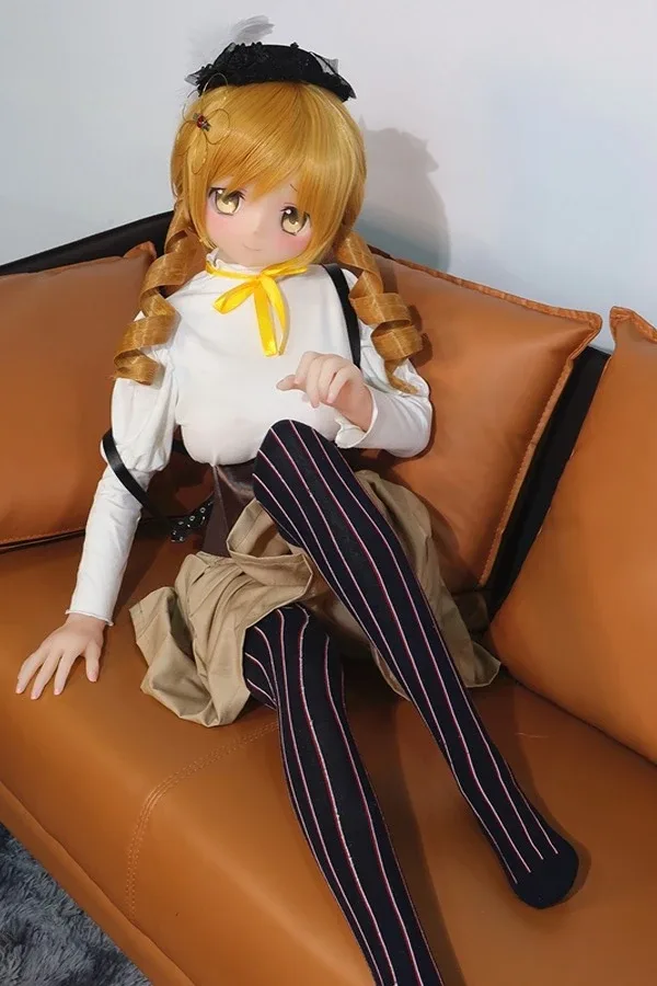 Pretty Cute Blonde Hair Anime Sex Doll Zora 145cm view 3