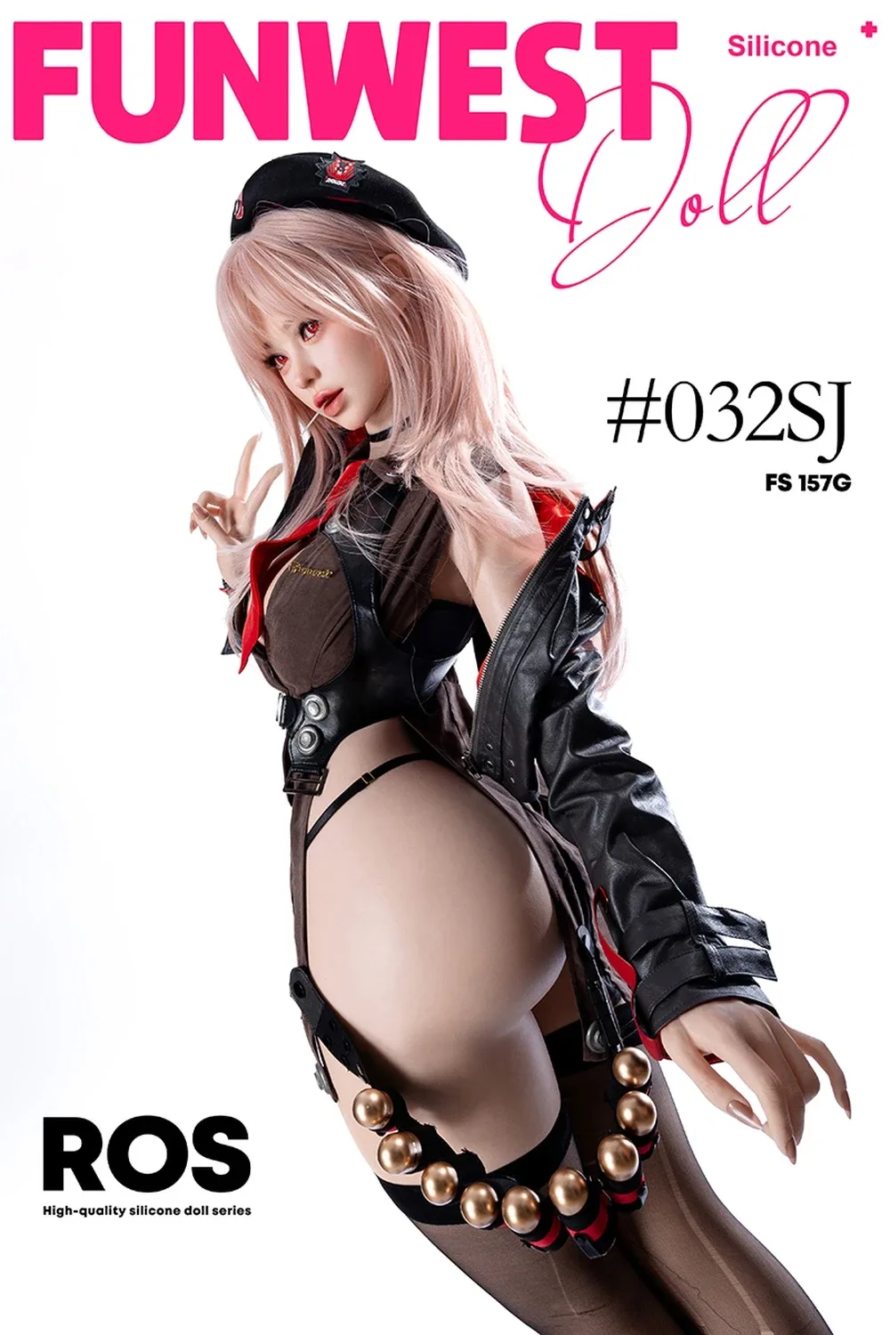 157cm G Cup Silicone Sex Doll Lucy (Movable Jaw With Oral Structure) view 4
