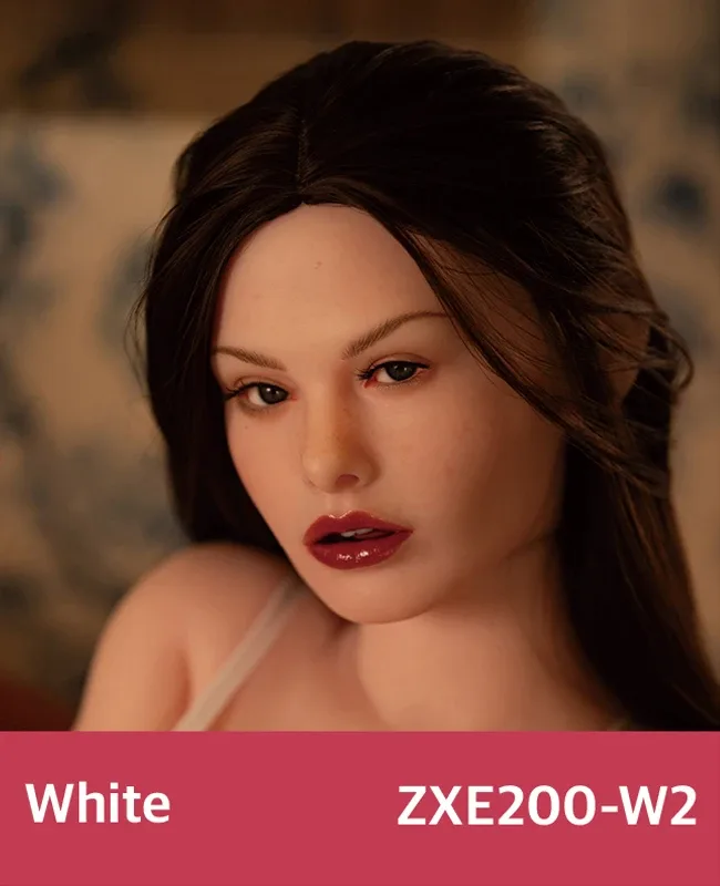 Zelex SLE Series ROS Silicone Head – White (Wig Version) view 3
