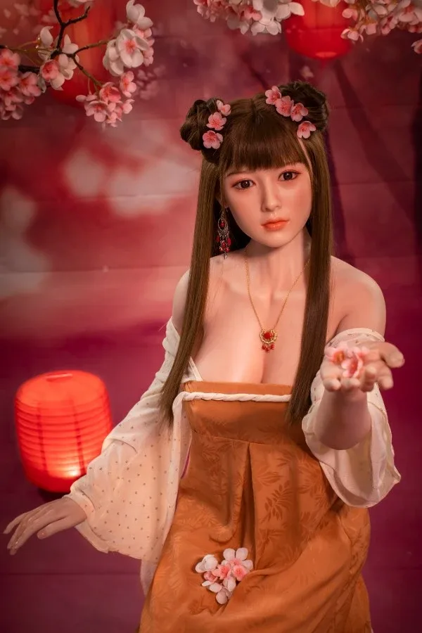 Busty Chinese Full Silicone Sex Doll Kamryn 160cm (Replaceable with Head and Body) view 3