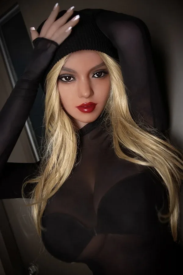 Sexy Beautiful Blonde Sex Doll Emma 148cm view 4