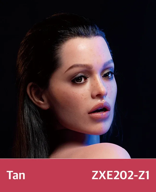 Zelex SLE Series ROS Silicone Head – Tan (Hair Implant) view 4