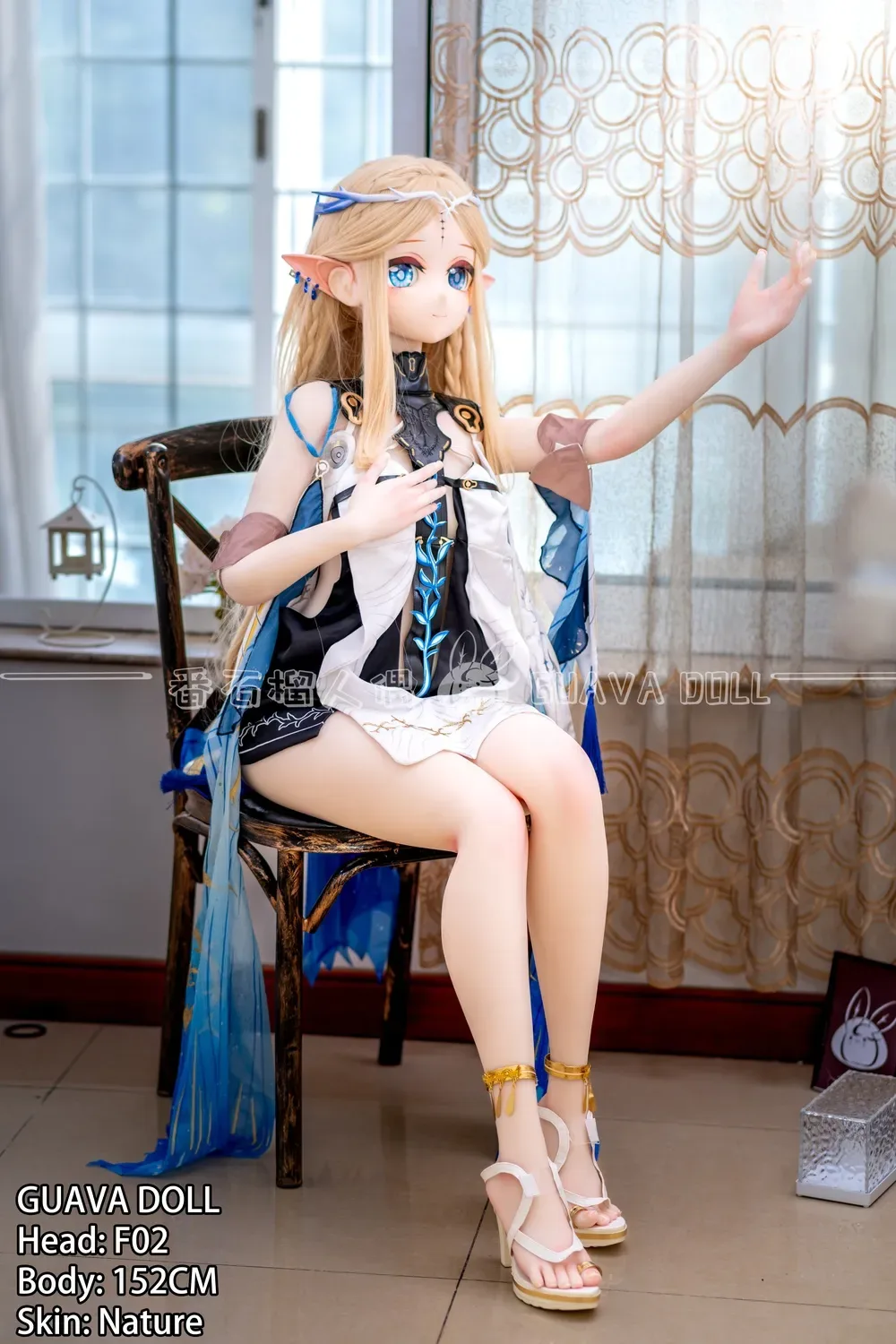 F02 – TPE 152cm/59.84″ A-CUP 34kg/74.96lbs Sex Doll view 2