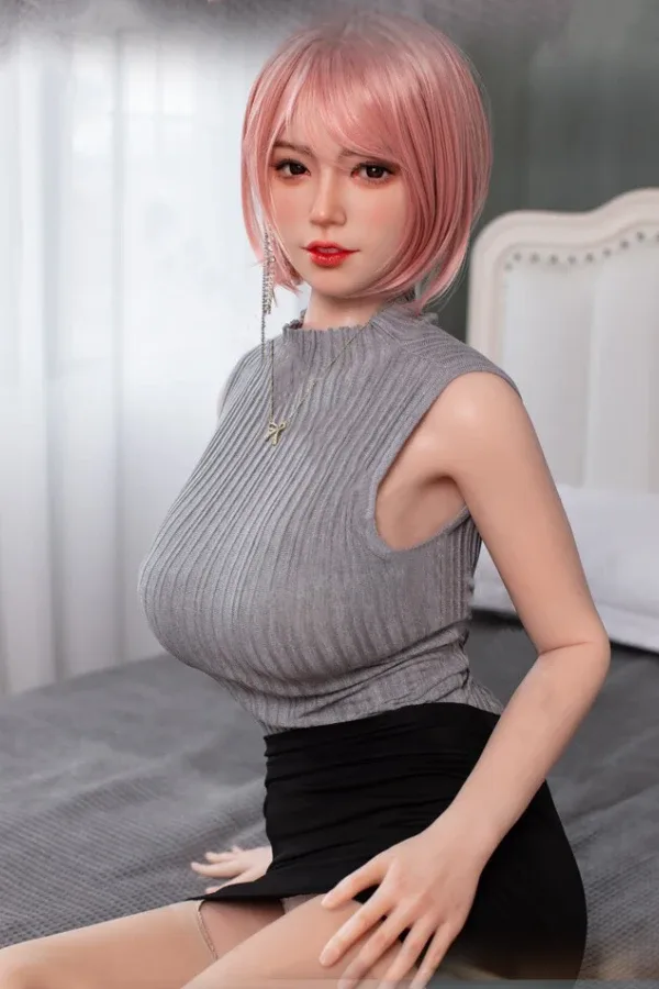 Mature Busty Pink Hair Sex Doll Zayla 160cm (Silicone Head) – Replaceable with Head and Body view 4