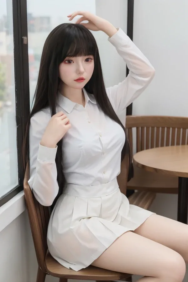Chinese Luxury Silicone Sex Doll Cristine 163cm view 2