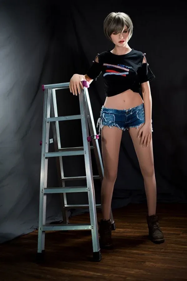 Lifelike Full Size TPE Sex Doll Lillian 161cm view 6