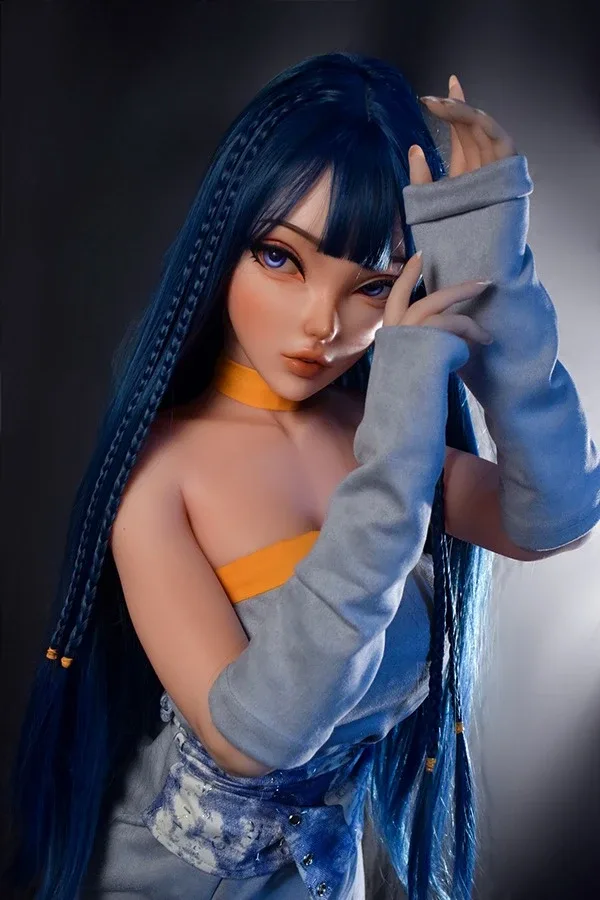 Mysterious Fantasy Blue Hair Cartoon Sex Doll Fiona 148cm view 2