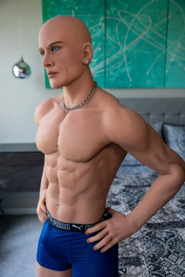 Mature Muscular Male Sex Doll Tony 170cm view 5