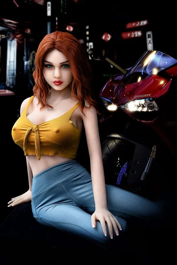 Redhead Sexy Big Boobs Love Doll Loren 168cm view 4