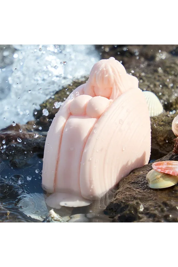 Fantasy Sex Toy White Clam view 2