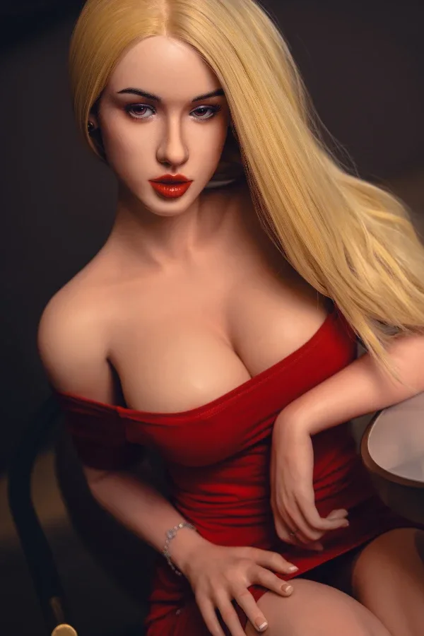 Realistic Lifelike Blonde Big Butt Silicone Sex Doll Aria 165cm (Movable Jaw With Oral Structure) view 3