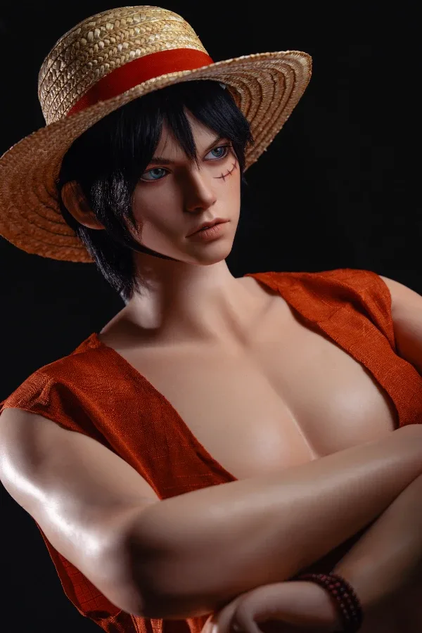 Handsome Tall Cosplay Male Sex Doll Andrew 180cm (Movable Jaw With Oral Structure) view 2