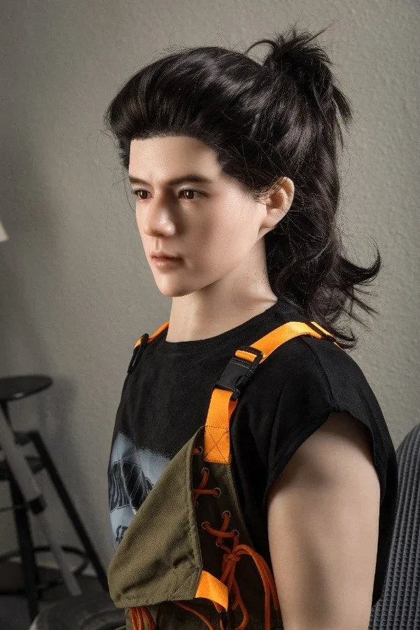 Gentle Handsome Silicone Male Doll Andrew 177cm / 6ft view 3