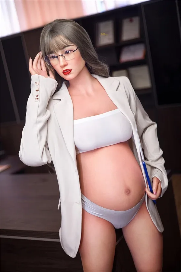 Silicone Pregnant Sex Doll Betty 158cm view 6