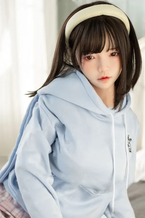 Cute Short Hair Asian Sex Doll Naya 150cm (Silicone Head) – Replaceable with Head and Body view 2