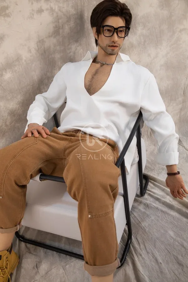 Super Realistic Handsome Sexy Tall Silicone Male Sex Doll Sebastian 186cm view 2