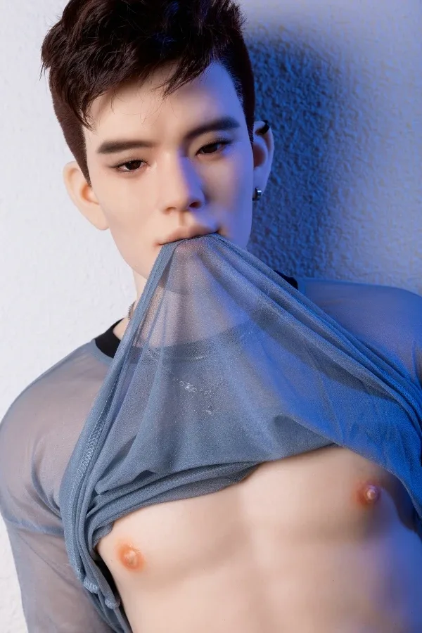 New Handsome Silicone Male Sex Doll Jin 177cm / 6ft view 5
