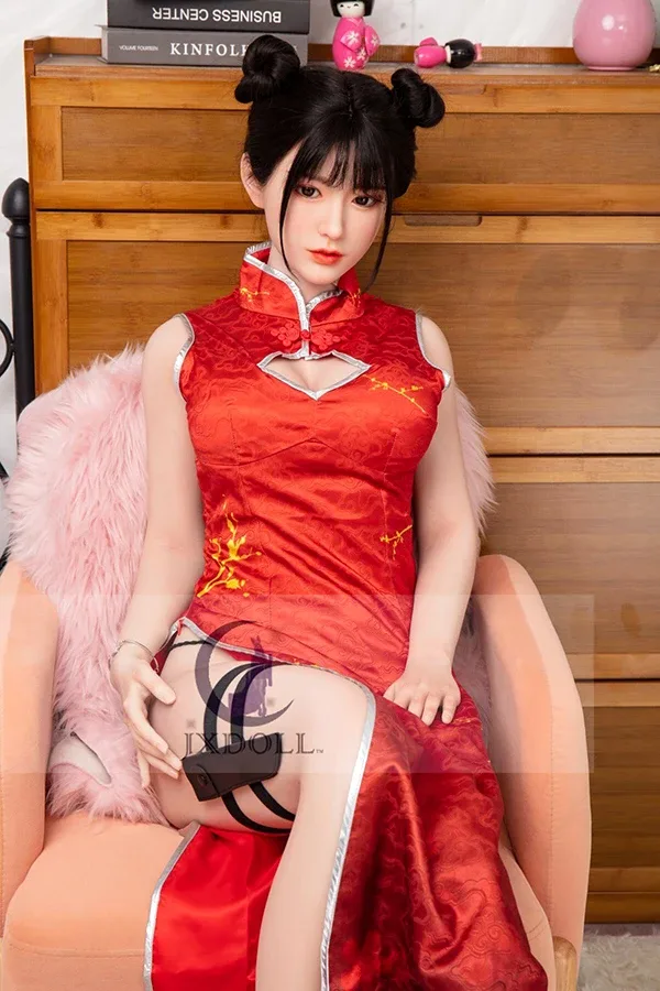 Brunette Role Play Sex Doll Molly 170cm (Silicone Head) – Replaceable with Head and Body