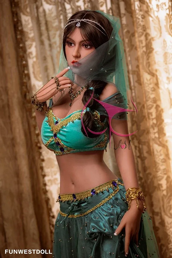 Realistic lifelike Princess Sex Doll Jasmine 162cm view 2