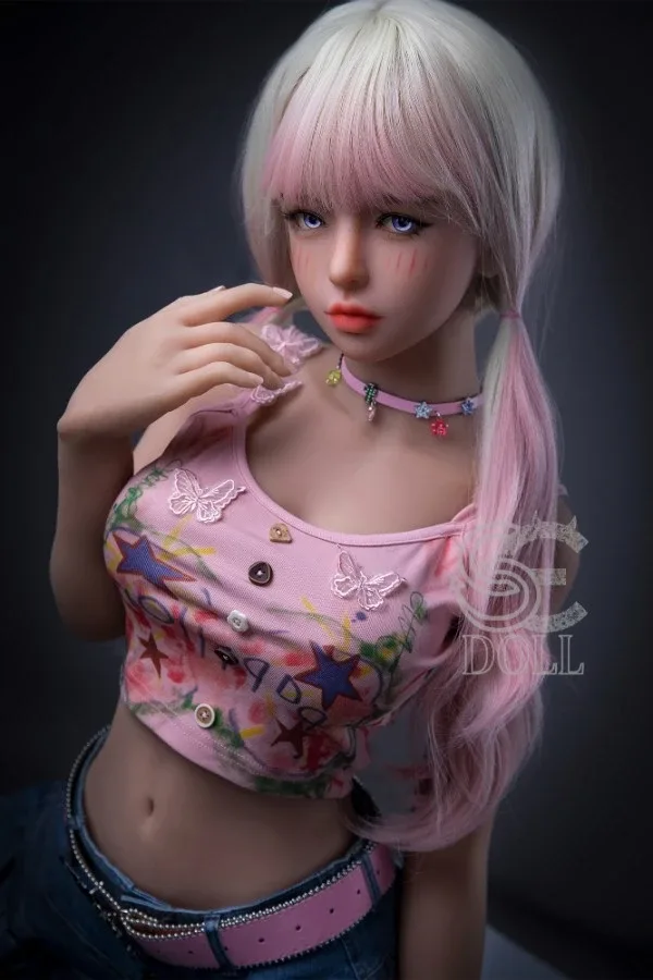 Cute Long Hair Sex Doll Scarlett 153cm view 6
