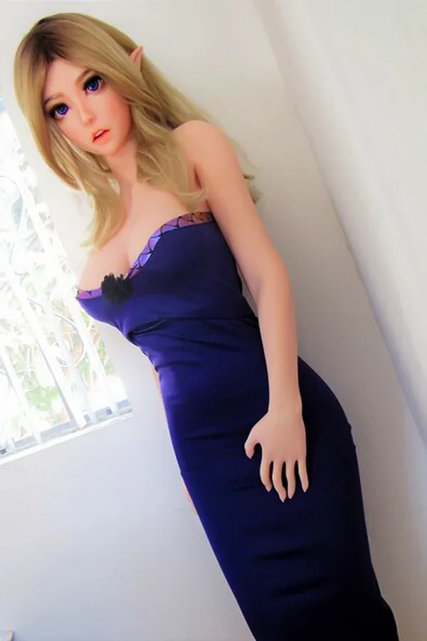 Sexy Gray Haired Elf Sex Doll Candelaria 150cm view 6