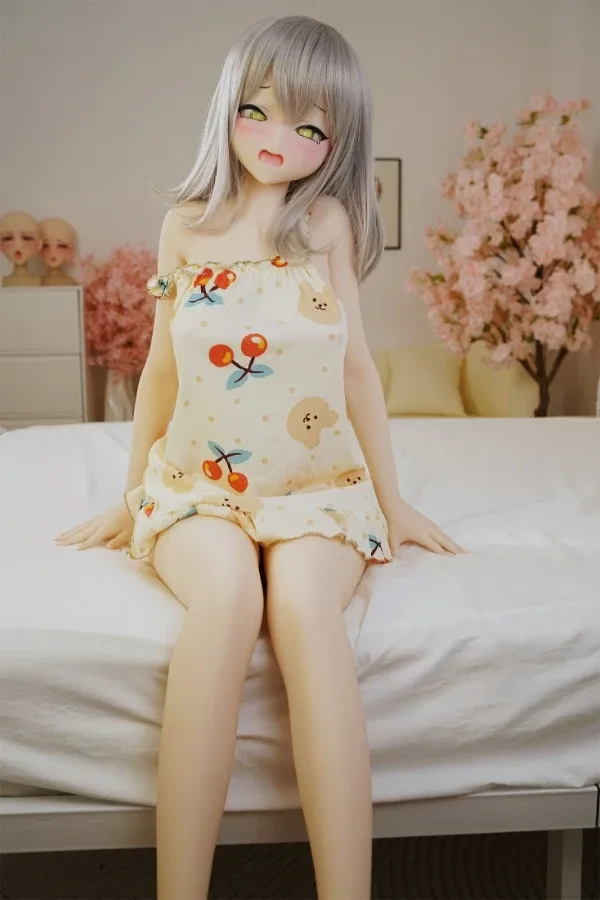 Orgasm Face Anime Sex Doll Ema 148cm view 5