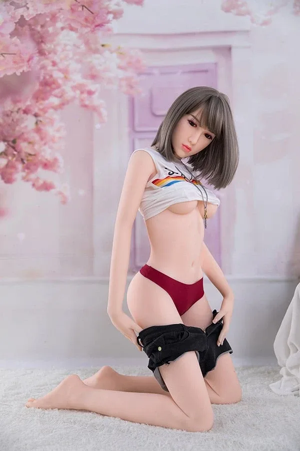 Real Life Short Hair Japanese Sex Doll Natasha 160cm view 3