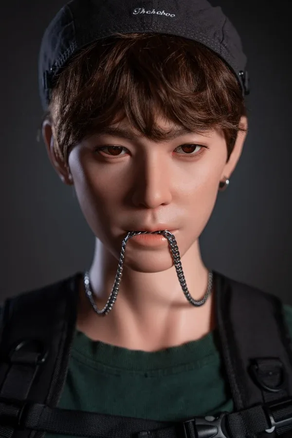 Silicone Stylish Handsome Asian Male Sex Doll Kwan 175cm (Movable Jaw With Oral Structure) view 6