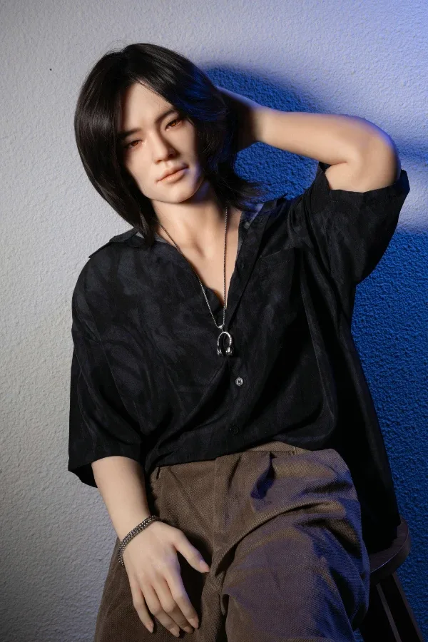 Realistic Handsome Silicone Male Sex Doll Jin 177cm / 6ft view 4