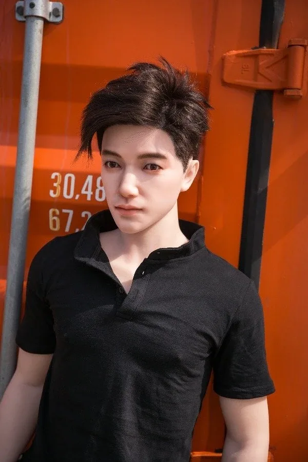 Super Realistic Asian Chinese Male Doll Lucas 177cm / 6ft view 2