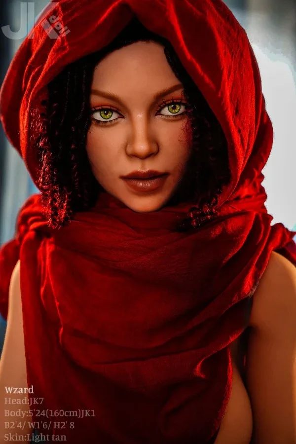 Skinny Redhead Witch Sex Doll Clarice 160cm view 2