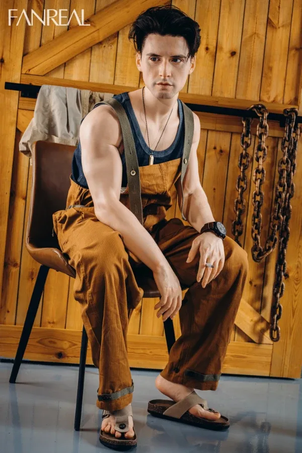 Sexy Handsome Silicone Male Gay Sex Doll Henry 173cm view 5