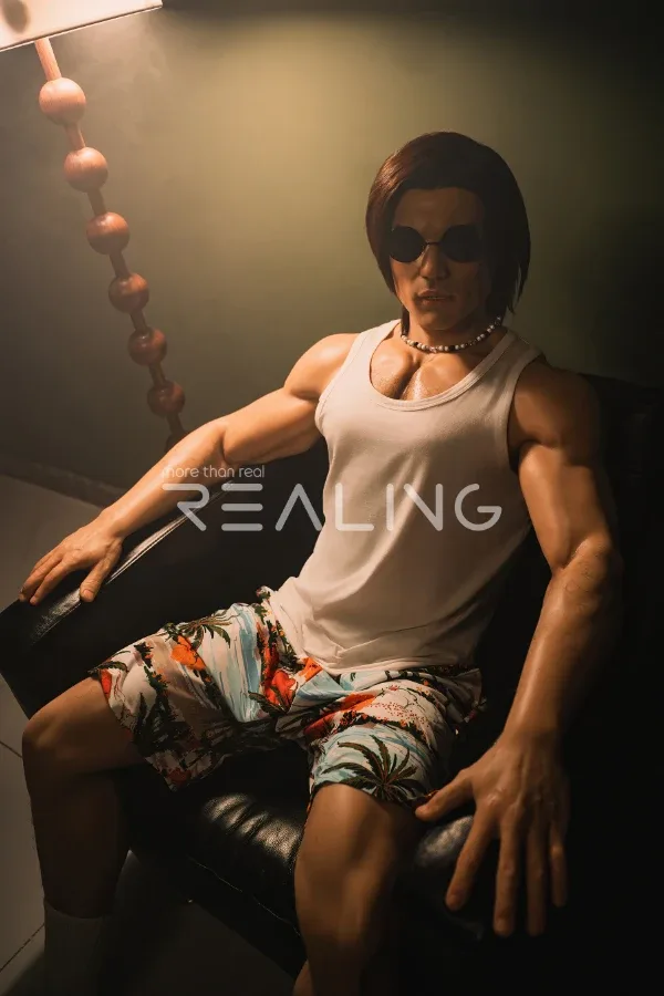 Sexy Gentle Silicone Male Sex Doll Leopold 180cm view 3