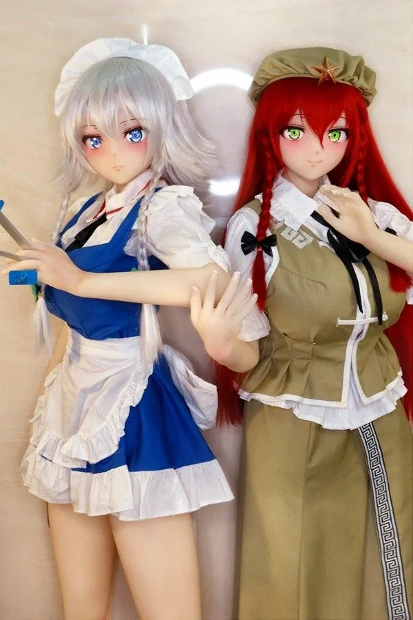 Silver Hair Anime Sex Doll Iliana 155cm